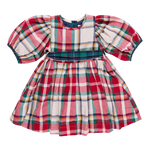 Pink Chicken - Holiday Tartan Ruby Dress