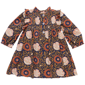 Pink Chicken - Navy Harvest Jaipur Dress