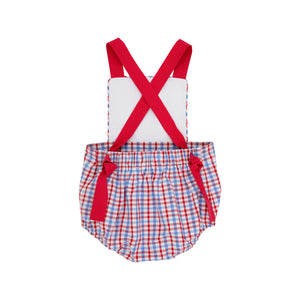 The Beaufort Bonnet Company - Provincetown Plaid Sayre Sunsuit