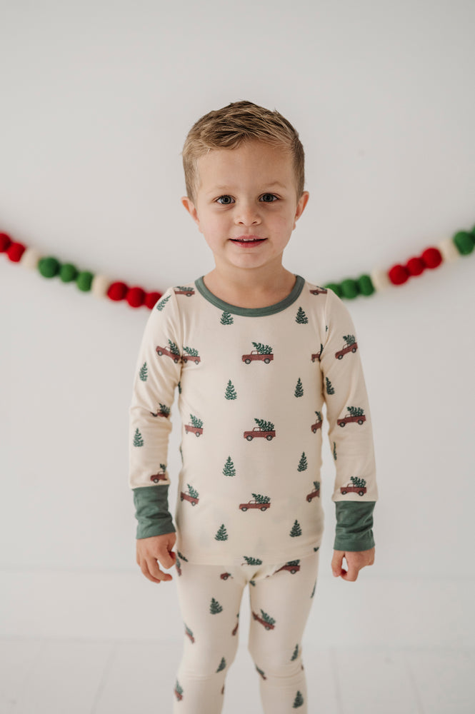 Babysprouts - Christmas Truck Lounge set