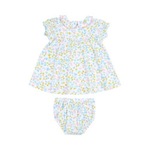 Angel Dear - Caroline's Calico Classic Babydoll Dress