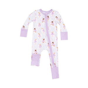 Angel Dear - Bow Ballerinas Zip Romper