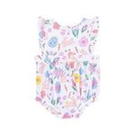 Angel Dear - Easter Bunnies Pink Sunsuit