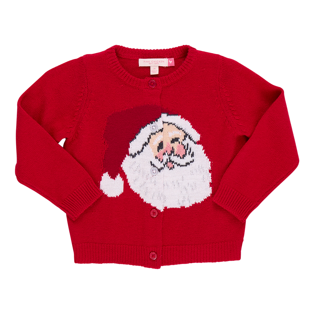 Pink Chicken - Red Santa Maude Sweater