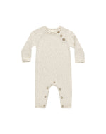 Quincy Mae - Speckled Heather Cozy Heather Knit Jumpsuit