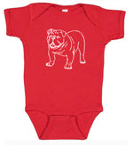 Game Day - Red Bulldog Onesie