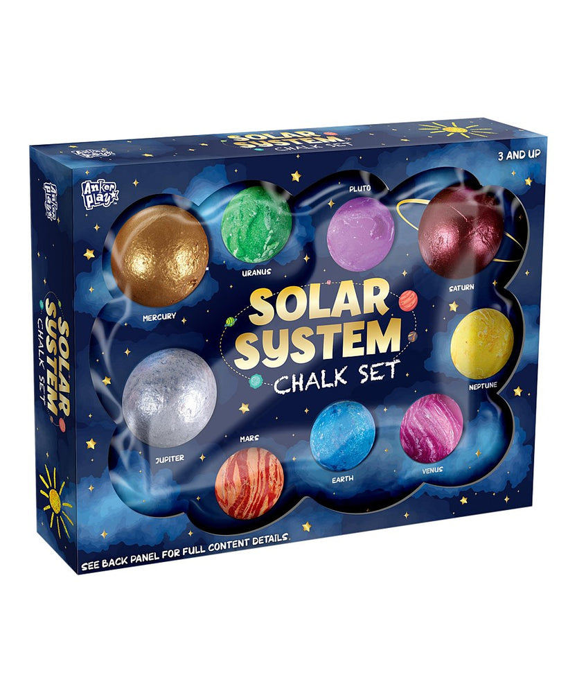 Solar System Sidewalk Chalk Set for Kids + Reviews